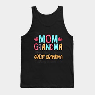 I'm A Mom Grandma And A Great Grandma Mother's Day 2024 Tank Top